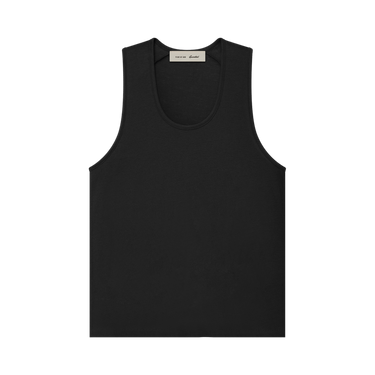 Fear of God Essentials Signature Slim Tank 'Vintage Black'