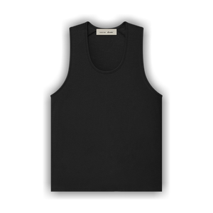 Fear of God Essentials Signature Slim Tank 'Vintage Black'