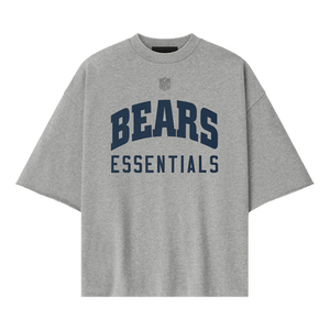 Fear of God Essentials Bears 90s 3/4 Sleeve Tee 'Concrete Heather/Canyon'