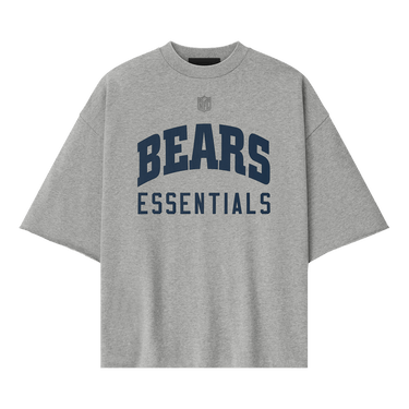 Fear of God Essentials Bears 90s 3/4 Sleeve Tee 'Concrete Heather/Canyon'