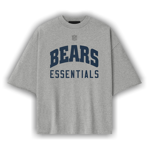 Fear of God Essentials Bears 90s 3/4 Sleeve Tee 'Concrete Heather/Canyon'