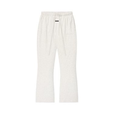 Fear of God Essentials Jersey Signature Classic Flare Sweatpant 'Oatmeal Heather'
