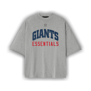 Fear of God Essentials Giants 90s 3/4 Sleeve Tee 'Concrete Heather'