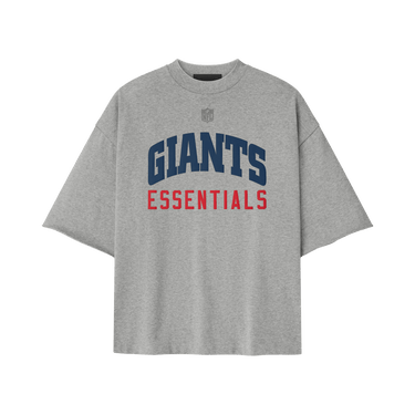 Fear of God Essentials Giants 90s 3/4 Sleeve Tee 'Concrete Heather'