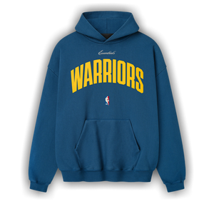Fear of God Essentials Warriors 90s Hoodie 'Blue Sapphire'