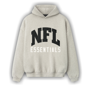 Fear of God Essentials NFL Sport Hoodie 'Heather Stone'