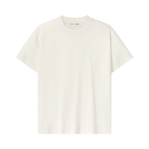 Fear of God Essentials Embroidered Classic Tee 'Ivory'
