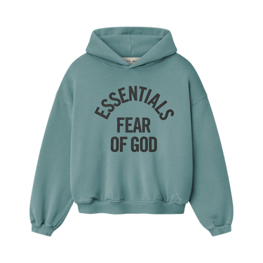 Fear of God Essentials Campus 90s Hoodie 'Faded Coastal'
