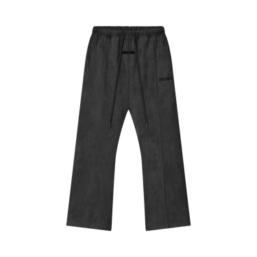 Fear of God Essentials Suede Fleece Flare Sweatpant 'Iron Grey'