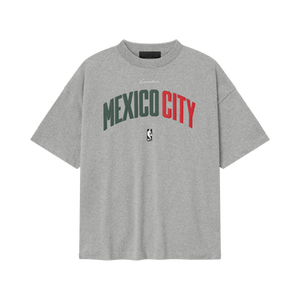 Fear of God Essentials Mexico City 90s Tee 'Concrete Heather'