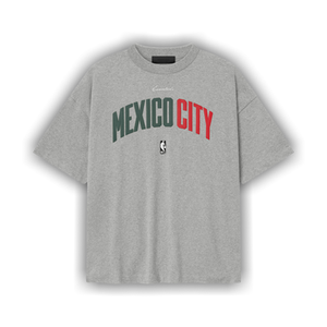 Fear of God Essentials Mexico City 90s Tee 'Concrete Heather'