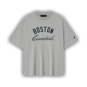 Fear of God Essentials Red Sox 90s Tee 'Concrete Heather'