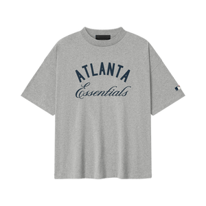 Fear of God Essentials Braves 90s Tee 'Concrete Heather'