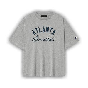 Fear of God Essentials Braves 90s Tee 'Concrete Heather'