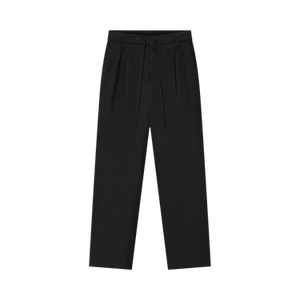 Fear of God Essentials Cotton Canvas Pleat Front Pant 'Vintage Black'
