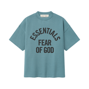 Fear of God Essentials Campus 90s Short Sleeve Tee 'Faded Coastal'
