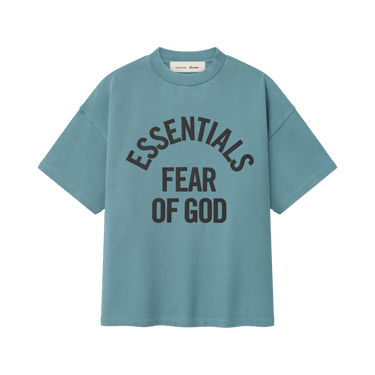 Fear of God Essentials Campus 90s Short Sleeve Tee 'Faded Coastal'