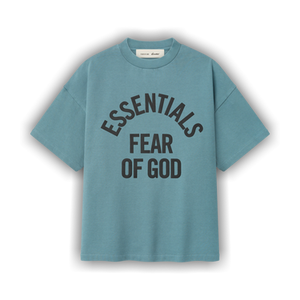 Fear of God Essentials Campus 90s Short Sleeve Tee 'Faded Coastal'