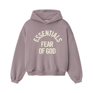 Fear of God Essentials Campus 90s Hoodie 'Faded Mauve'