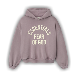 Fear of God Essentials Campus 90s Hoodie 'Faded Mauve'