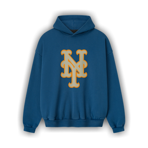 Fear of God Essentials Mets Sport Hoodie 'Blue Sapphire'