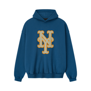 Fear of God Essentials Mets Sport Hoodie 'Blue Sapphire'