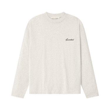 Fear of God Essentials Essentials Classic Long Sleeve Tee 'Oatmeal Heather'