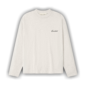 Fear of God Essentials Essentials Classic Long Sleeve Tee 'Oatmeal Heather'