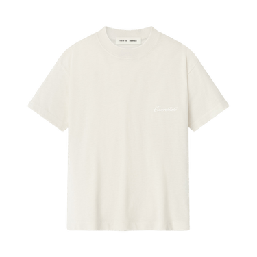 Fear of God Essentials Embroidered Essential Tee 'Ivory'