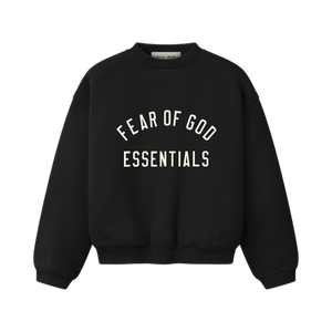 Fear of God Essentials Classic Crewneck Sweatshirt 'Vintage Black'