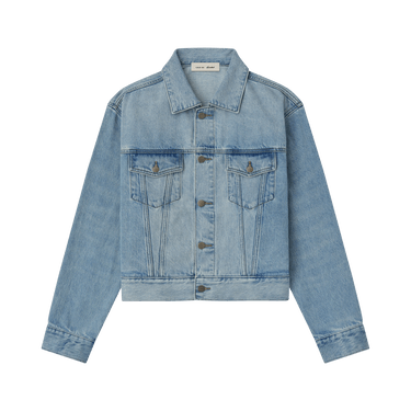 Fear of God Essentials Classic Denim Jacket 'Classic Blue'