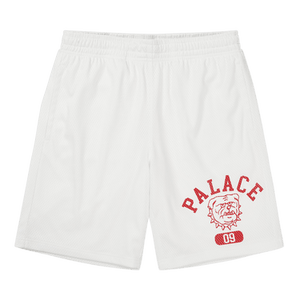 Palace Bulldog Mesh Short 'White'