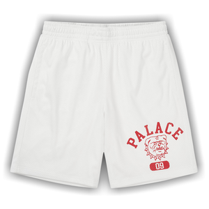 Palace Bulldog Mesh Short 'White'