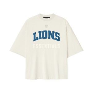 Fear of God Essentials Lions 90s 3/4 Sleeve Tee 'Cream White'