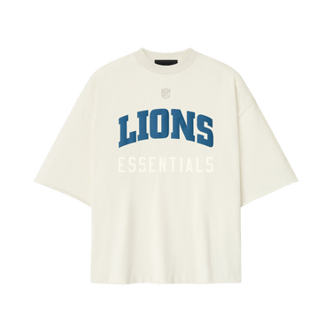 Fear of God Essentials Lions 90s 3/4 Sleeve Tee 'Cream White'