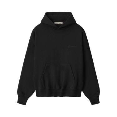 Fear of God Essentials Signature Classic Hoodie 'Vintage Black'