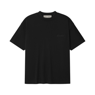 Fear of God Essentials Signature Classic Tee 'Vintage Black'