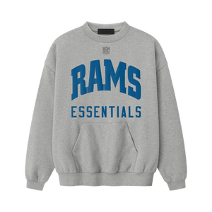 Fear of God Essentials Rams Sport Crewneck 'Concrete Heather'