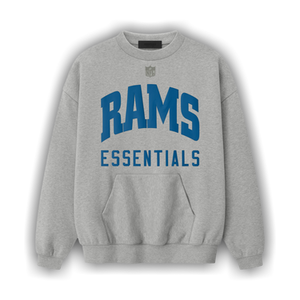 Fear of God Essentials Rams Sport Crewneck 'Concrete Heather'
