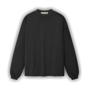 Fear of God Essentials Signature Classic Long Sleeve Tee 'Faded Black'