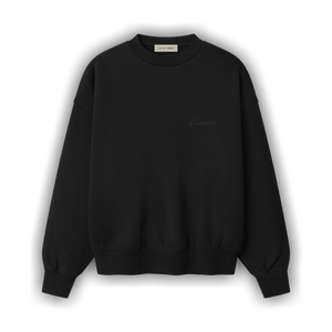 Fear of God Essentials Signature Classic Crewneck Sweatshirt 'Vintage Black'