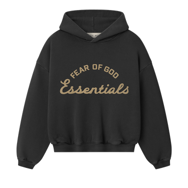 Fear of God Essentials 90s Hoodie 'Faded Black'