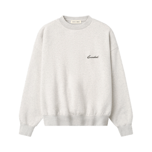 Fear of God Essentials Signature Classic Crewneck Sweatshirt 'Oatmeal Heather'