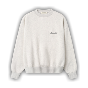 Fear of God Essentials Signature Classic Crewneck Sweatshirt 'Oatmeal Heather'