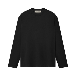 Fear of God Essentials Lightweight Signature Classic Long-Sleeve Tee 'Vintage Black'