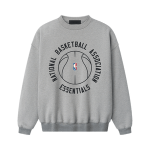Fear of God Essentials NBA x Barkley Hendricks 90s Crewneck 'Concrete Heather'