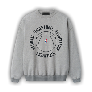 Fear of God Essentials NBA x Barkley Hendricks 90s Crewneck 'Concrete Heather'