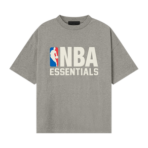 Fear of God Essentials NBA 90s Tee 'Concrete Heather'