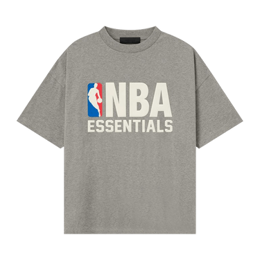 Fear of God Essentials NBA 90s Tee 'Concrete Heather'