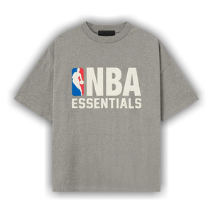 Fear of God Essentials NBA 90s Tee 'Concrete Heather'